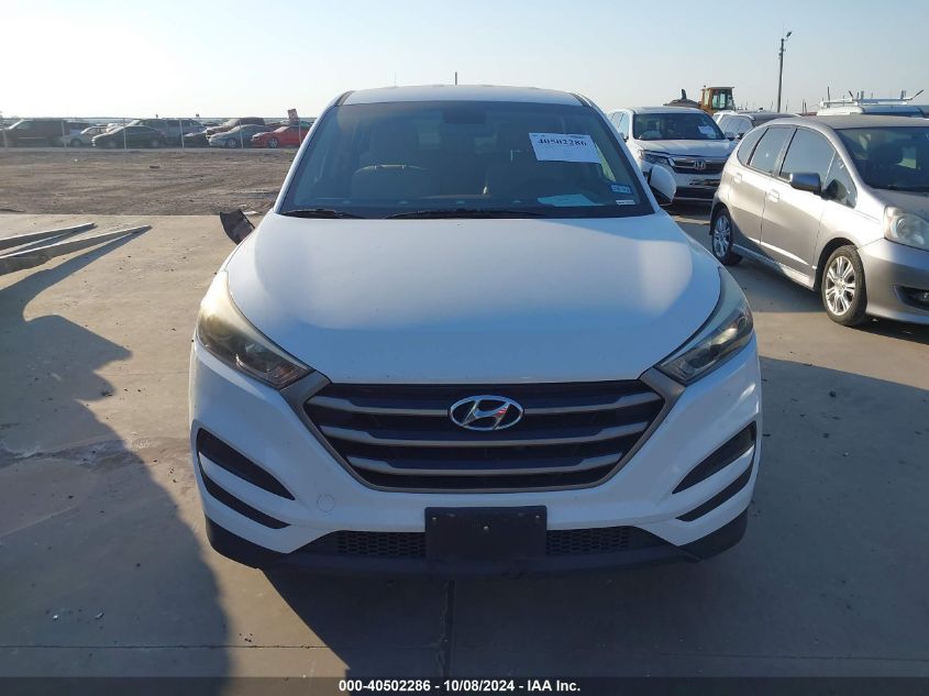 2016 Hyundai Tucson Se VIN: KM8J23A44GU231323 Lot: 40502286