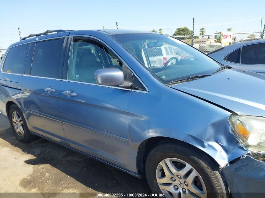 2007 Honda Odyssey Ex-L VIN: 5FNRL38617B028748 Lot: 40502295