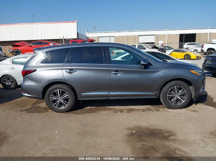 2019 Infiniti Qx60 Pure VIN: 5N1DL0MNXKC512876 Lot: 40502318