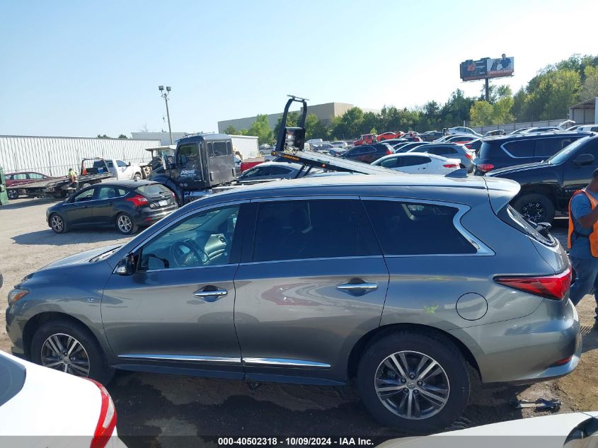 2019 Infiniti Qx60 Pure VIN: 5N1DL0MNXKC512876 Lot: 40502318