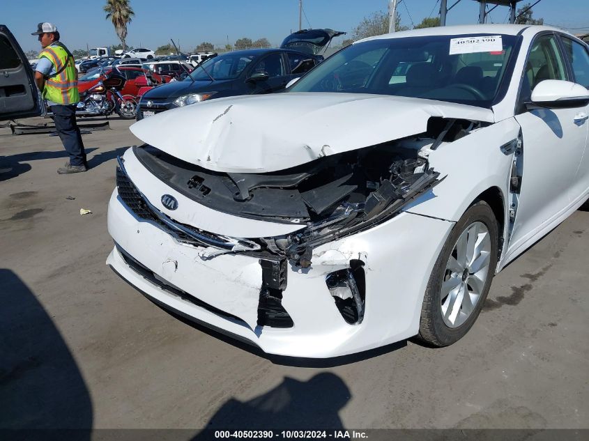 2018 Kia Optima Lx VIN: 5XXGT4L32JG262296 Lot: 40502390