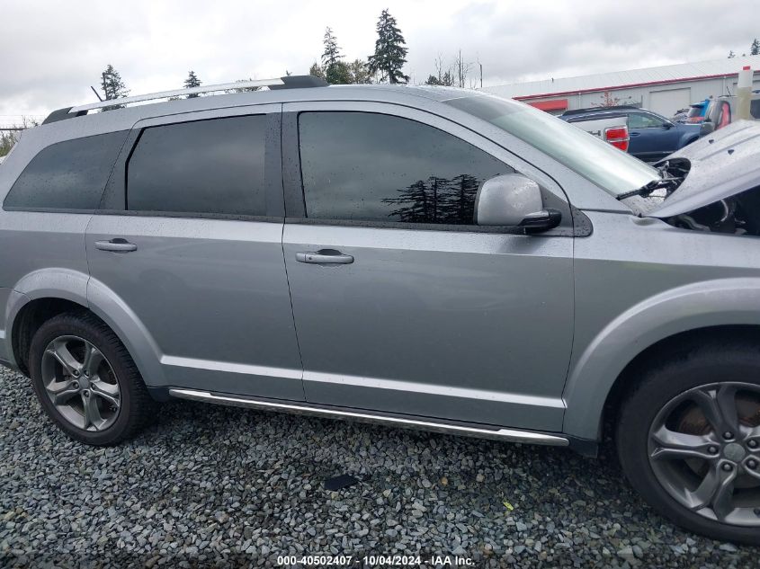 2017 Dodge Journey Crossroad Plus Awd VIN: 3C4PDDGG6HT505777 Lot: 40502407