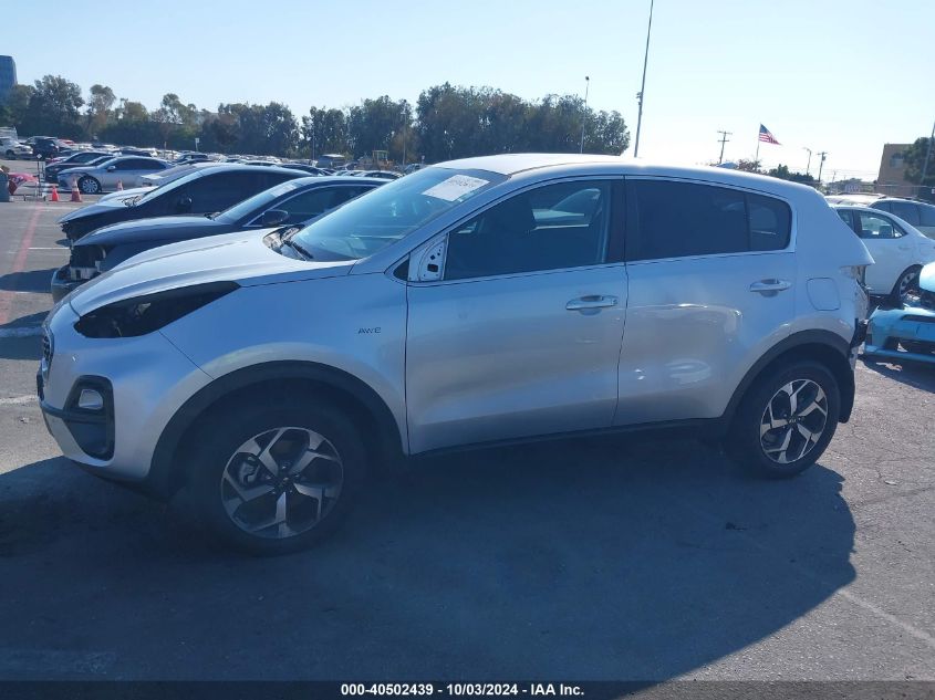 2022 Kia Sportage Lx VIN: KNDPMCAC3N7980657 Lot: 40502439