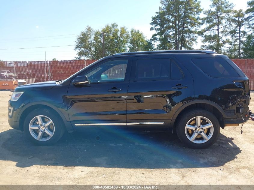 2017 Ford Explorer Xlt VIN: 1FM5K8D85HGA87228 Lot: 40502459