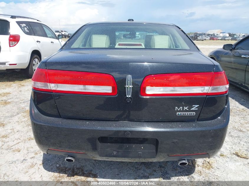 3LNDL2L38BR774280 2011 Lincoln Mkz Hybrid