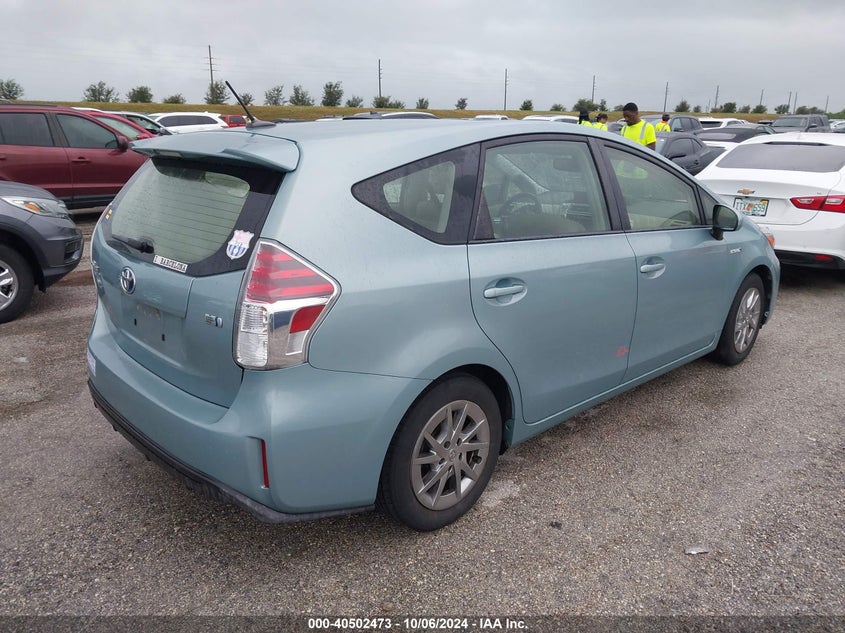 2015 TOYOTA PRIUS V FOUR - JTDZN3EU2FJ022056