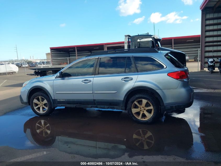 4S4BRCNC4E3239314 2014 Subaru Outback 2.5I Limited