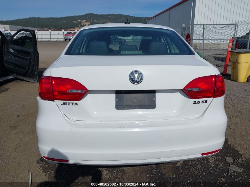 2011 Volkswagen Jetta 2.5L Se VIN: 3VWDZ7AJ2BM023011 Lot: 40502502