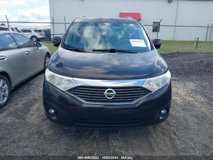 JN8AE2KP2E9105349 2014 Nissan Quest Sv