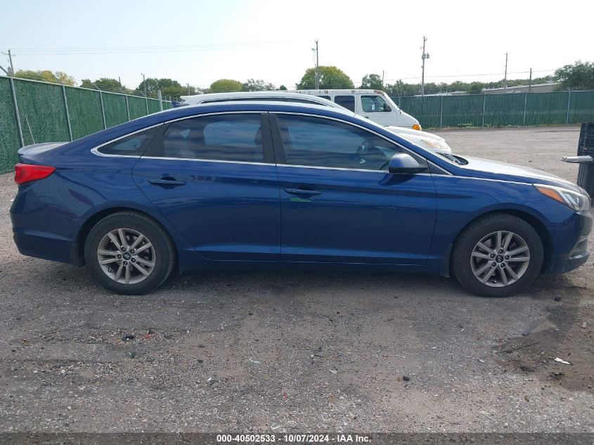 5NPE24AF6FH250946 2015 Hyundai Sonata Se