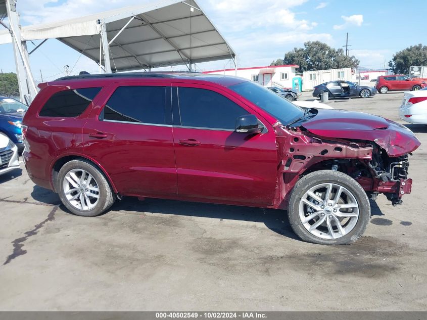 2023 Dodge Durango R/T Plus Awd VIN: 1C4SDJCTXPC584327 Lot: 40502549