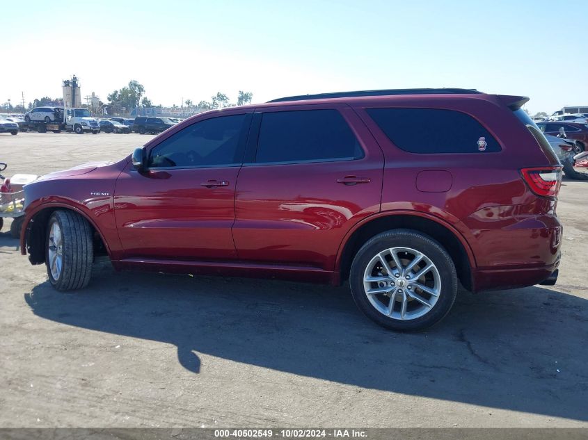 2023 Dodge Durango R/T Plus Awd VIN: 1C4SDJCTXPC584327 Lot: 40502549