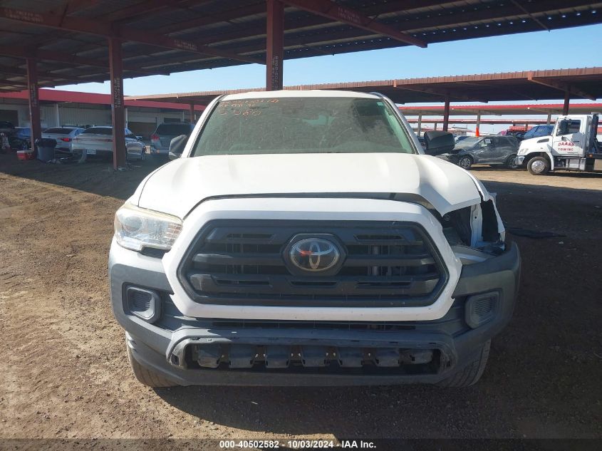 2018 Toyota Tacoma Sr VIN: 5TFRX5GN6JX125580 Lot: 40502582