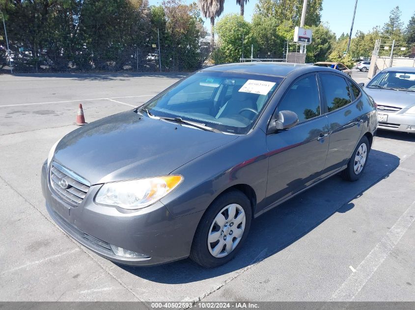 2008 Hyundai Elantra Gls/Se VIN: KMHDU46D38U350293 Lot: 40502593