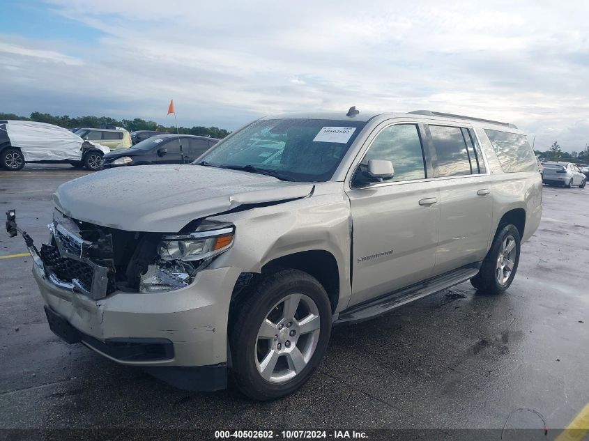 2015 Chevrolet Suburban 1500 Lt VIN: 1GNSKJKC1FR226981 Lot: 40502602