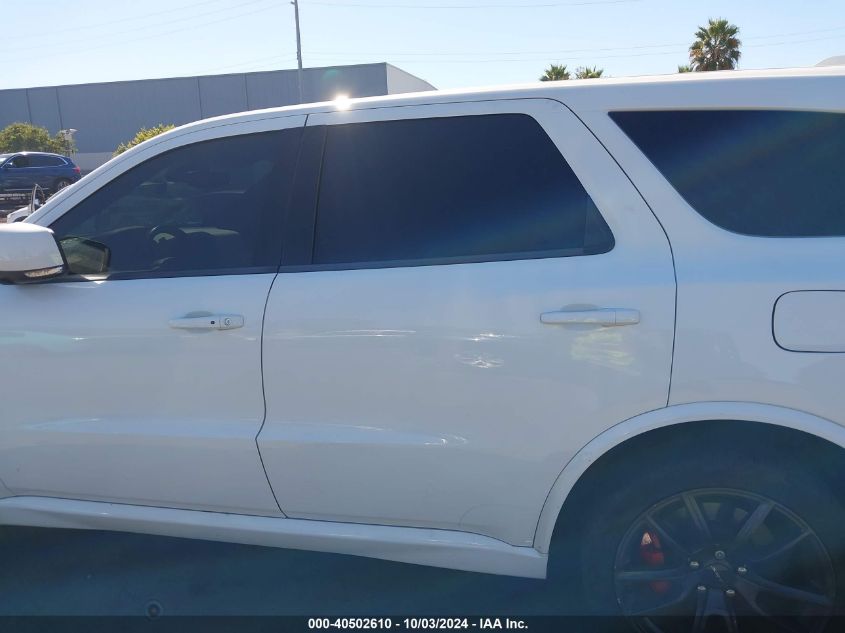 2018 Dodge Durango Srt Awd VIN: 1C4SDJGJ9JC219119 Lot: 40502610