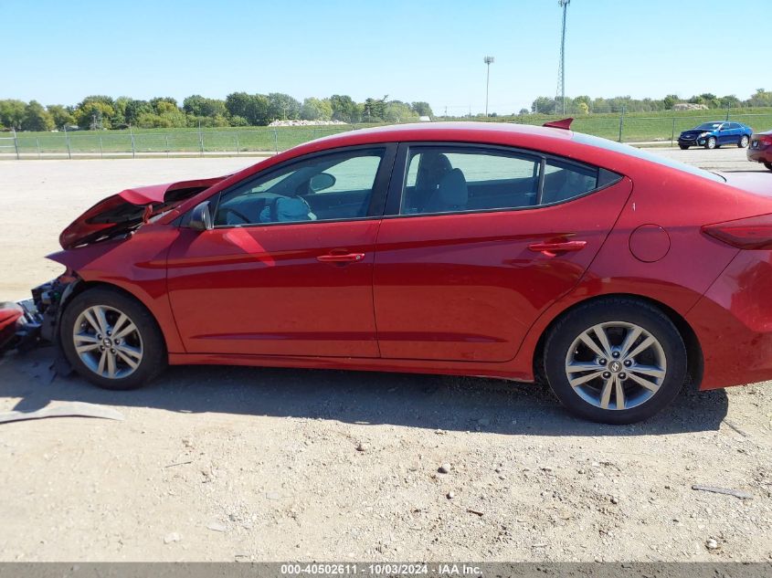 2017 Hyundai Elantra Se VIN: KMHD84LF7HU208250 Lot: 40502611