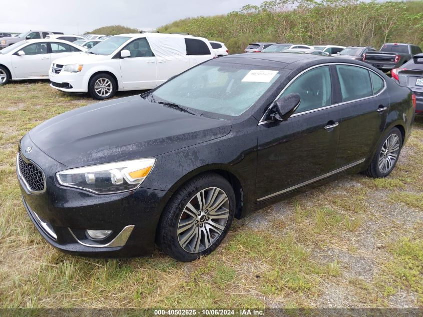 VIN KNALN4D76G5213686 2016 KIA Cadenza, Premium no.2