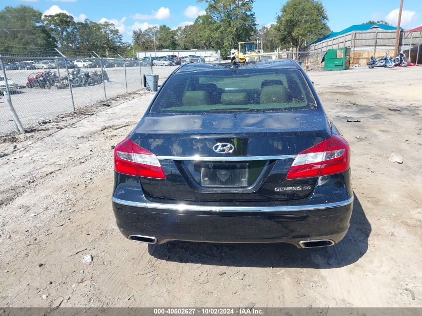 KMHGC4DH7CU189395 2012 Hyundai Genesis 5.0