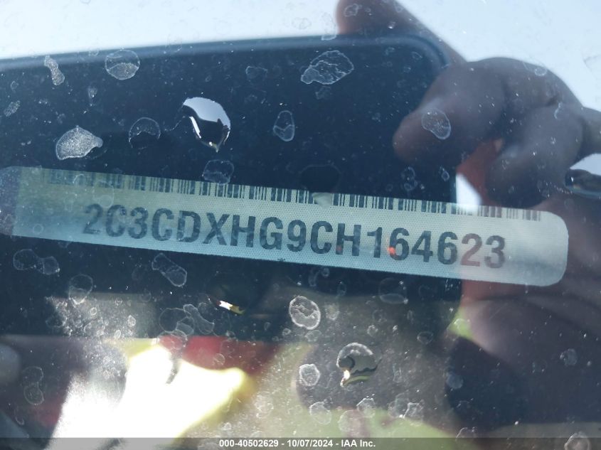 2C3CDXHG9CH164623 2012 Dodge Charger Sxt