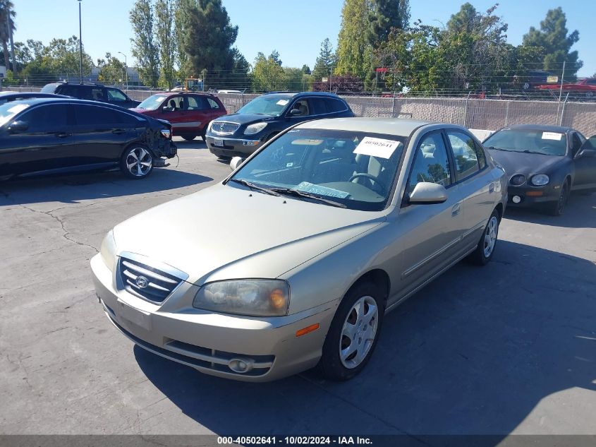 2005 Hyundai Elantra Gls/Gt VIN: KMHDN46D65U150632 Lot: 40502641