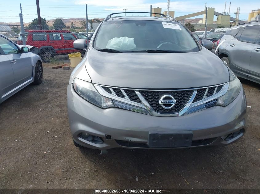 JN8AZ1MW7BW185635 2011 Nissan Murano Le