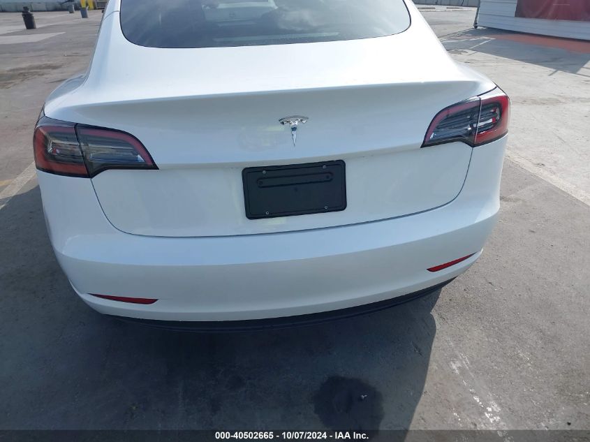 2023 Tesla Model 3 Rear-Wheel Drive VIN: 5YJ3E1EA4PF402069 Lot: 40502665