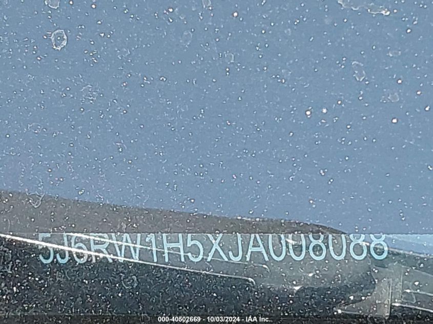 2018 Honda Cr-V Ex VIN: 5J6RW1H5XJA008088 Lot: 40502669