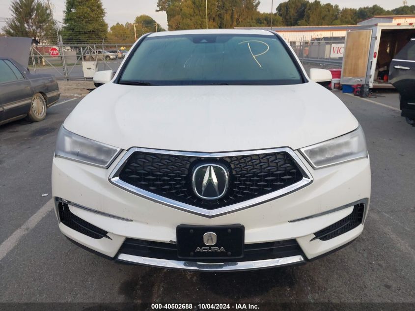 2019 Acura Mdx Standard VIN: 5J8YD4H32KL017348 Lot: 40502688