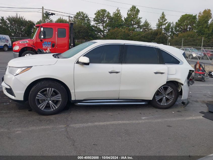 5J8YD4H32KL017348 2019 Acura Mdx Standard