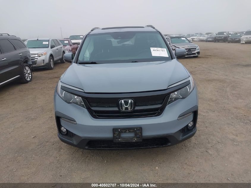 2022 Honda Pilot 2Wd Special Edition VIN: 5FNYF5H26NB027118 Lot: 40502707