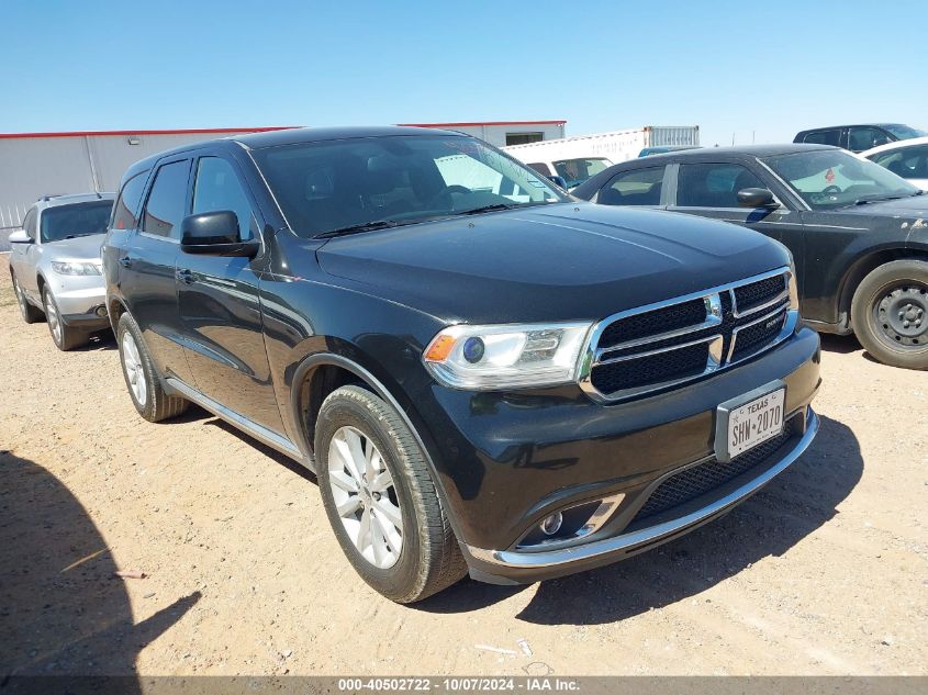 2014 Dodge Durango Sxt VIN: 1C4RDHAG0EC454891 Lot: 40502722