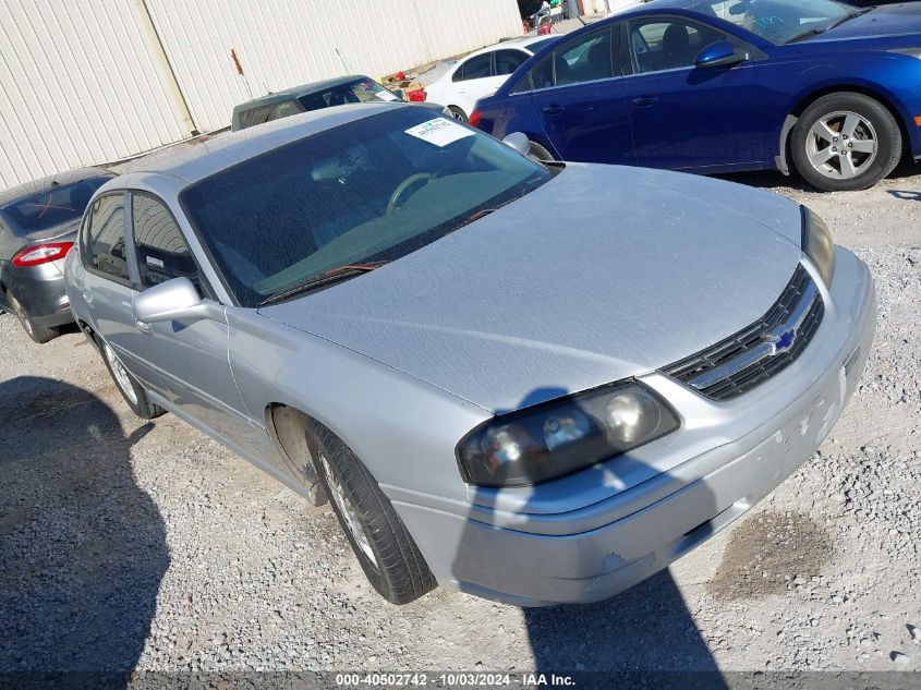 2001 Chevrolet Impala VIN: 2G1WF55E119257386 Lot: 40502742