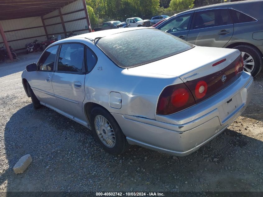 2001 Chevrolet Impala VIN: 2G1WF55E119257386 Lot: 40502742