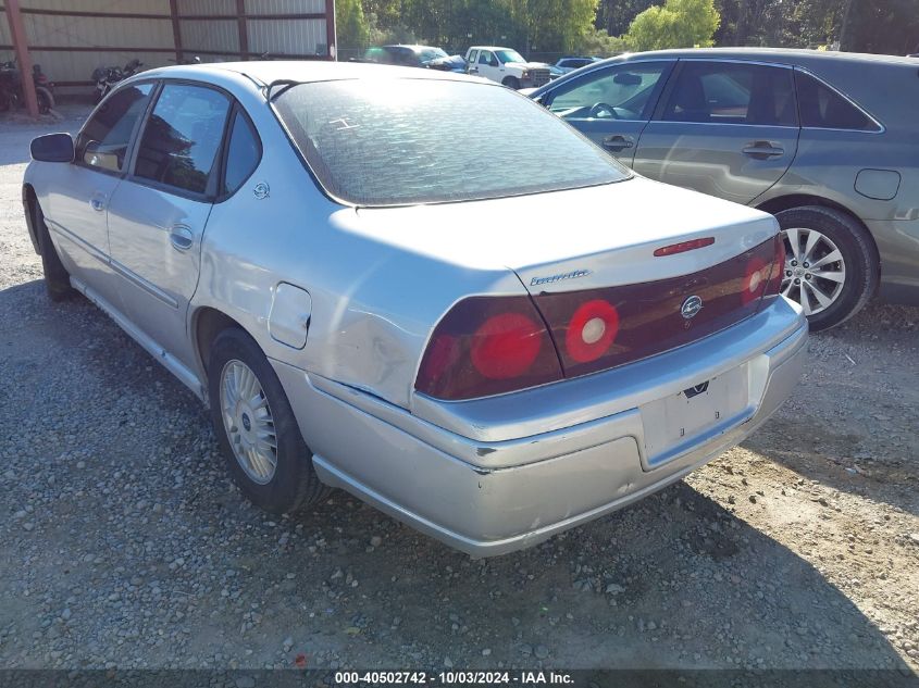 2G1WF55E119257386 2001 Chevrolet Impala