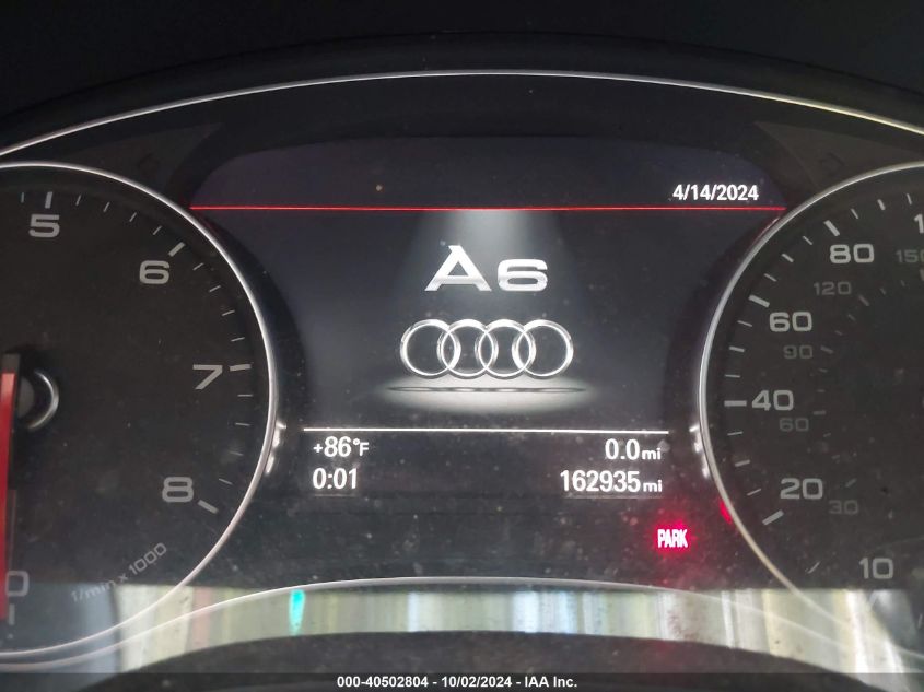 WAUGFAFC1DN050626 2013 Audi A6 2.0T Premium