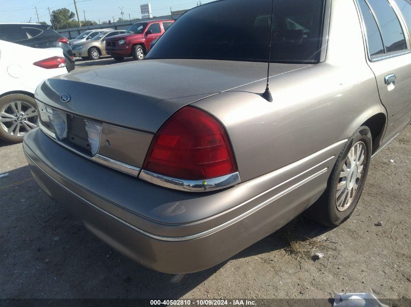 2005 Ford Crown Victoria Lx/Lx Sport VIN: 2FAFP74W45X118340 Lot: 40502810