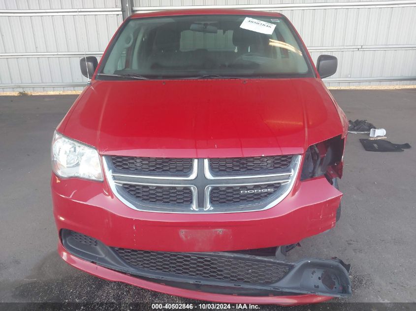 2012 Dodge Grand Caravan Se/Avp VIN: 2C4RDGBG0CR157374 Lot: 40502846