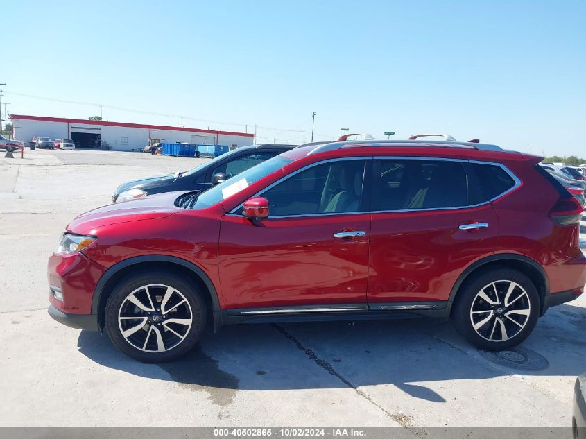 2019 Nissan Rogue Sl VIN: 5N1AT2MV0KC808603 Lot: 40502865