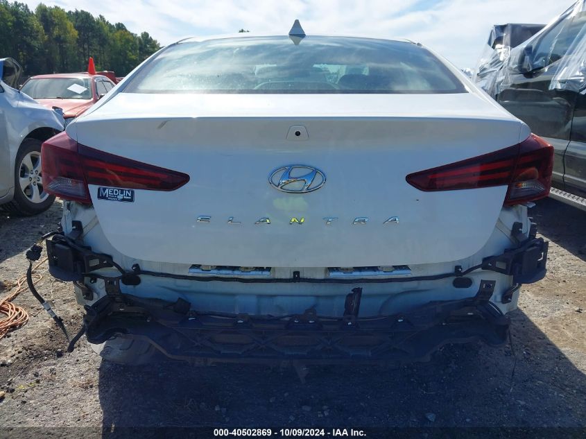 2019 Hyundai Elantra Sel VIN: 5NPD84LF6KH474929 Lot: 40502869