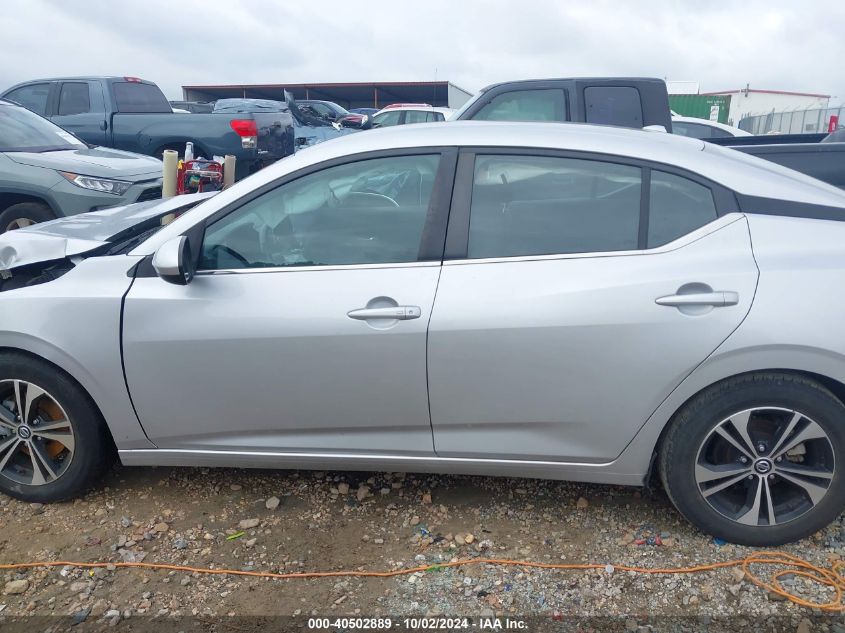 2021 Nissan Sentra Sv Xtronic Cvt VIN: 3N1AB8CV3MY249265 Lot: 40502889