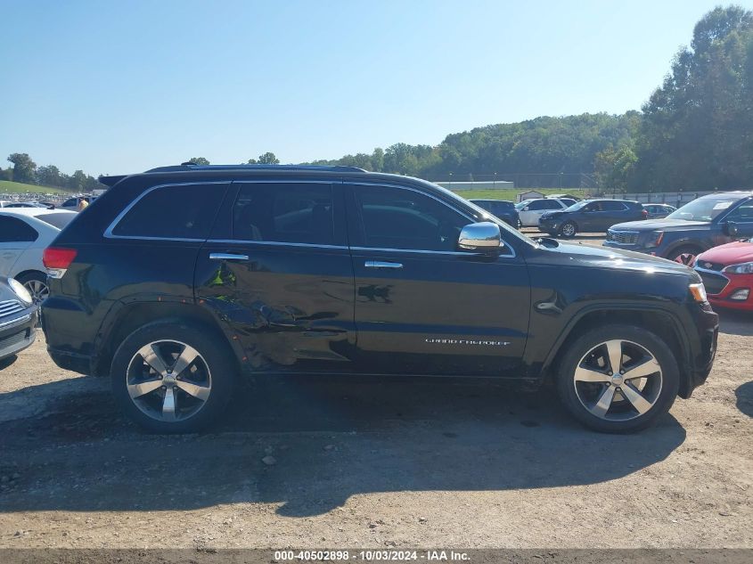 2014 Jeep Grand Cherokee Overland VIN: 1C4RJFCG1EC492706 Lot: 40502898