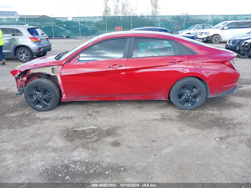 KMHLM4AGXNU344547 2022 Hyundai Elantra Sel