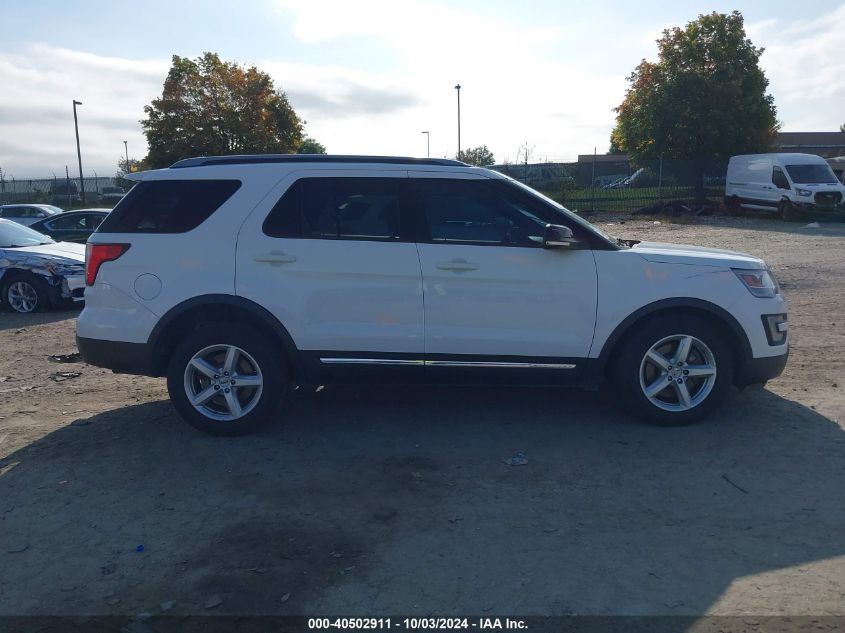 2016 Ford Explorer Xlt VIN: 1FM5K8D88GGC19316 Lot: 40502911