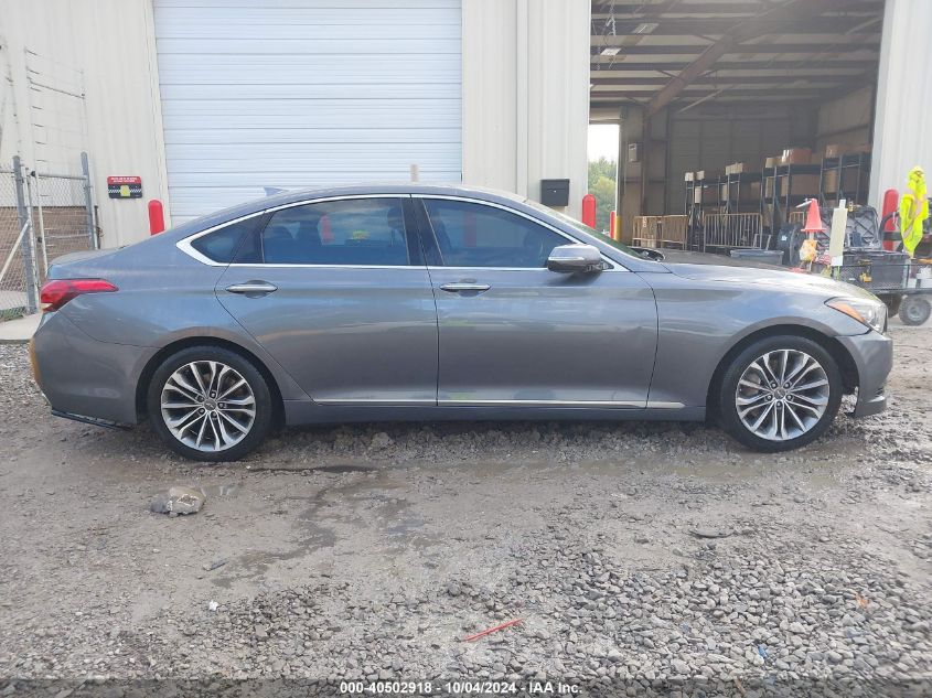 2016 Hyundai Genesis 3.8 VIN: KMHGN4JE2GU125839 Lot: 40502918