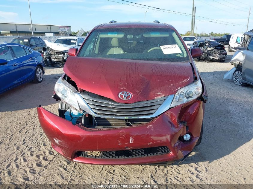 2014 Toyota Sienna Xle V6 8 Passenger VIN: 5TDYK3DCXES473671 Lot: 40502933