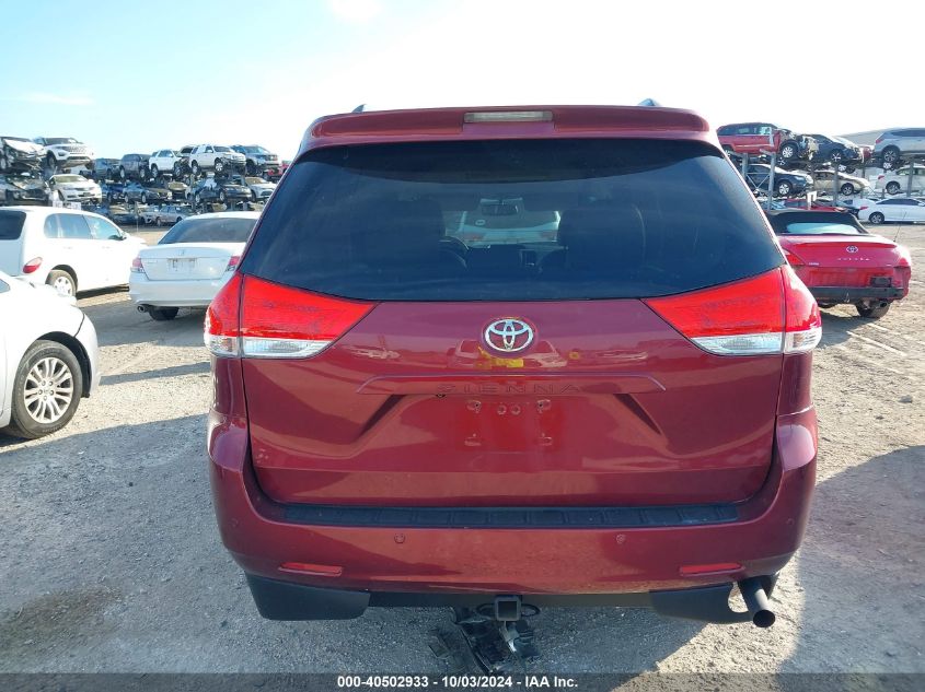 2014 Toyota Sienna Xle V6 8 Passenger VIN: 5TDYK3DCXES473671 Lot: 40502933