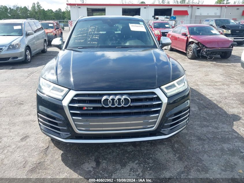 2018 Audi Sq5 3.0T Premium Plus VIN: WA1A4AFY3J2108866 Lot: 40502952