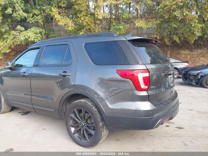 2017 Ford Explorer Xlt VIN: 1FM5K8D84HGE20809 Lot: 40502953