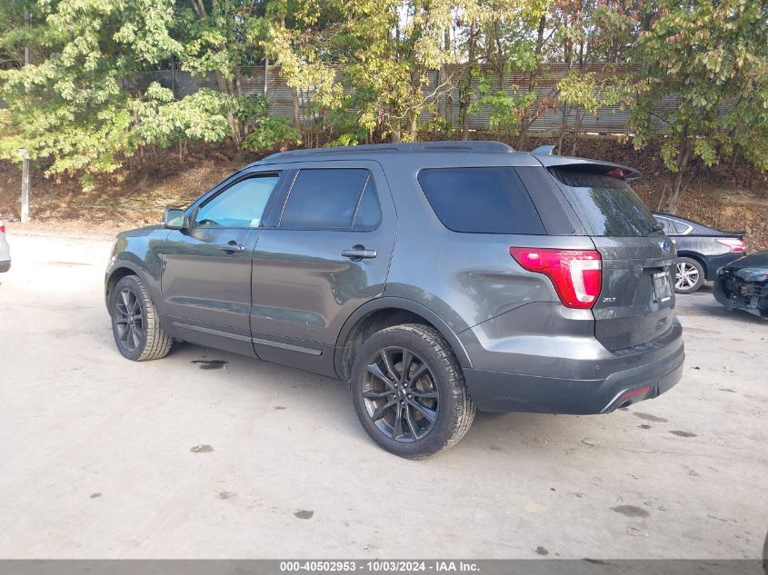 VIN 1FM5K8D84HGE20809 2017 Ford Explorer, Xlt no.3